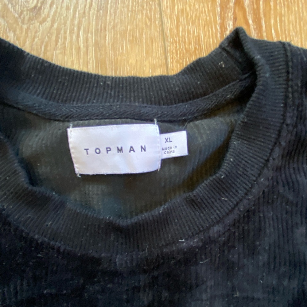 Topman Black textured sweatsuit